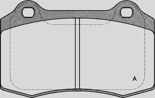Open Parts Σετ Τακάκια για Peugeot 208