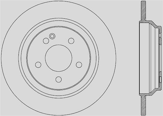 Open Parts Σετ Δισκόπλακες για Mercedes-Benz V