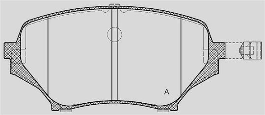 Open Parts Σετ Τακάκια για Mazda MX-5