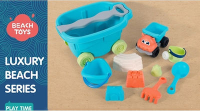 Beach Bucket Set with Accessories (10pcs)