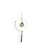 Hanging Lucky Charm Burner Gold 20x30cm 1pcs