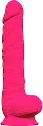 Adrien Lastic Dr. Grey Glass Dildo with Balls and Suction Cup Pink 38cm