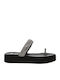Sandale Casual Damă Flatforme Negru