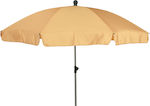 Spitishop Beach Umbrella Diameter 2m Yellow