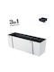 Marhome Planter Box Hanging in White Color 09-DUC600W-S449