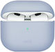 Uniq Lino Case Silicone in Blue color for Apple...