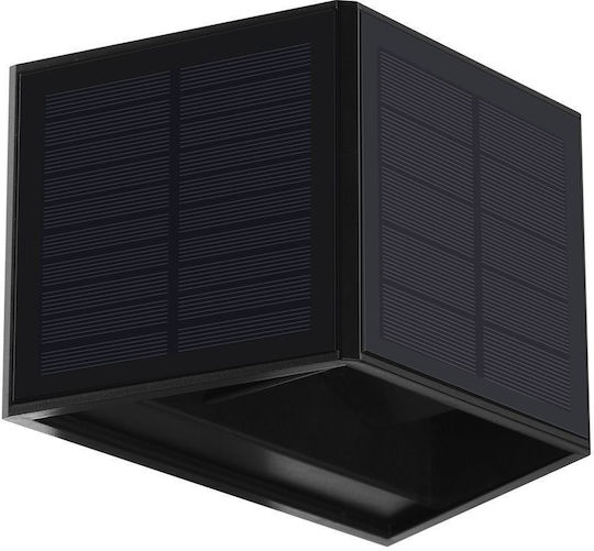 Eko Light Wall Mounted Solar Light 2W 50lm with Cold White Light 6000K IP54