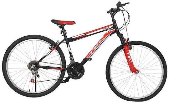 TEC Titan 26" Roșu Mountain Bike cu 21 Viteze