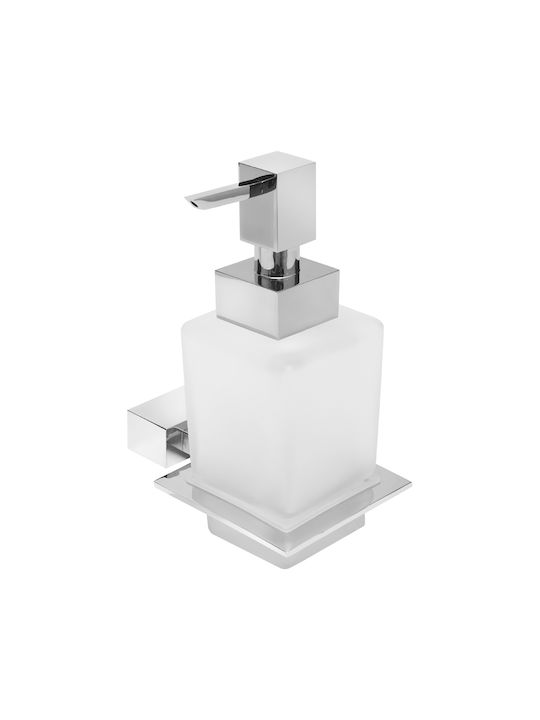 Bronze Art Dispenser Γυάλινο Ασημί