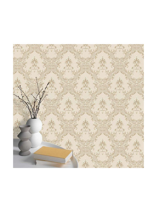 Tapete Vinyl Beige L1000xB53cm Waschbar