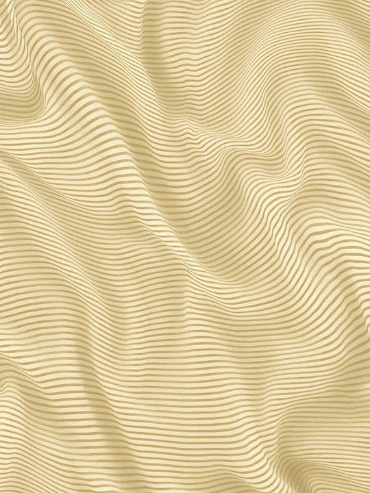 Wallpaper Vinyl Gold L1000xW53cm Washable