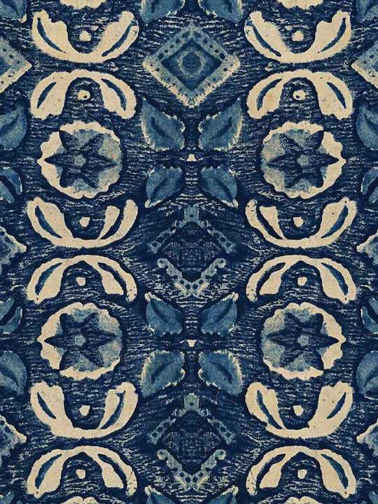 Wallpaper Fabric Blue