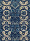 Wallpaper Fabric Blue