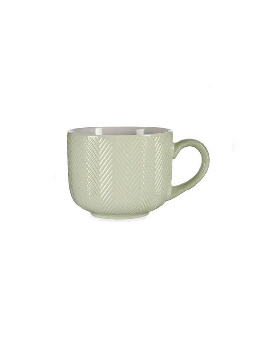 Cană Ceramică Verde 570ml 1buc