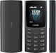 Nokia 105 4G Dual SIM Mobil cu Butone (Meniu grecesc) Cărbune de lemn