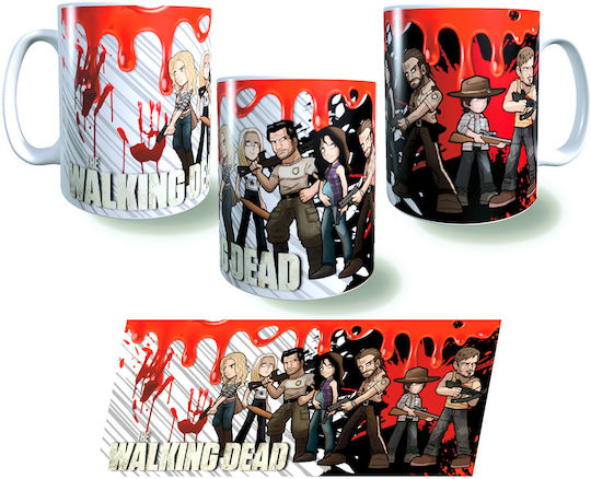 Rock Deal Walking Dead Κούπα Κεραμική Πολύχρωμη 325ml