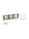 Cană Sticlă Transparentă 240ml 3buc