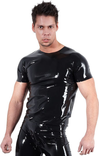 LateX Sexy Ανδρικό Body Μαύρο