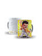 Rock Deal Freddie Mercury Κούπα Κεραμική Πολύχρωμη 325ml