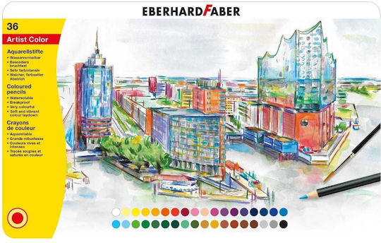 Eberhard Faber Ξυλομπογιές Σετ 36 χρώματα