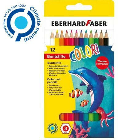 Eberhard Faber Set de creioane colorate Acuarelă 12buc Pachet de 1 ambalaje