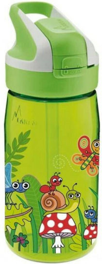 Laken Παιδικό Παγούρι Πλαστικό με Καλαμάκι LAKEN Bugs Tritan 450ml