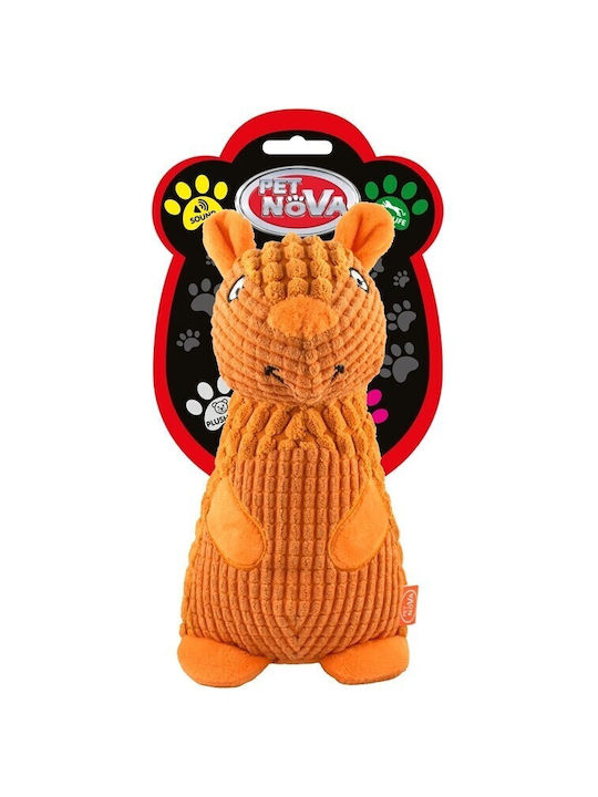 Aqua Nova Pet Плюшена Игра Куче Large / Small Оранжев 1бр