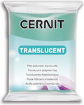 Cernit Translucent Polymer Clay Emerald 56gr