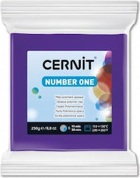 Cernit Number One Μωβ Πολυμερικός Πηλός 56gr
