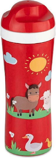 Koziol Παιδικό Παγούρι Peppa Pig Πλαστικό Κόκκινο 425ml