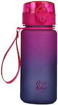 Coolpack Kids Plastic Water Bottle Purple 400ml