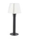 Polux Polux Außenstehlampe für Außenbereich 10W IP44 für E27 Lampenbirnensockel Schwarz