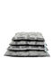 V.I.Pets Pillow Dog Rectangle Gray 90x60cm