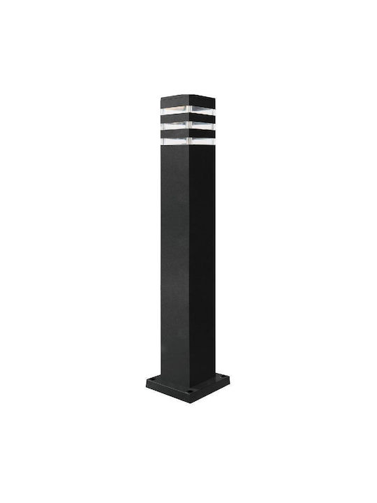 Polux Außenstehlampe KLEINE POST 12W IP44 Für E27 Fassung Schwarz