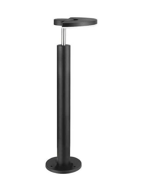 Polux Lampa Post Mic LED Pentru Exterior Cu Lumină Alb Cald IP54 Negru