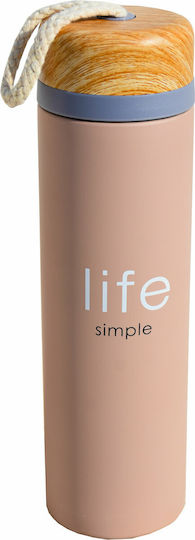 Natural Life Life Bottle Thermos Stainless Steel 500ml Multicolour