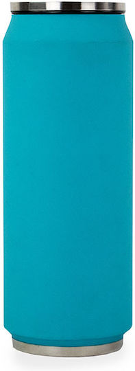 Yoko Design Ποτήρι Θερμός Ανοξείδωτο BPA Free 500ml Τιρκουάζ