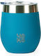 Yoko Design Glass Thermos Stainless Steel BPA Free 250ml Blue