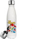 Koupakoupa Recycelbar Flasche Thermosflasche Ro...