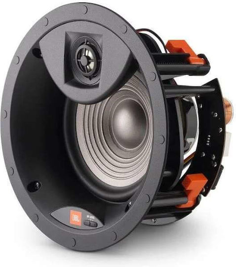 JBL Studio 2 6IC Παθητικό Ηχείο Οροφής 80W (Τεμάχιο) Μαύρο