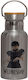 Koupakoupa Stainless Steel Thermos Bottle 350ml Silver
