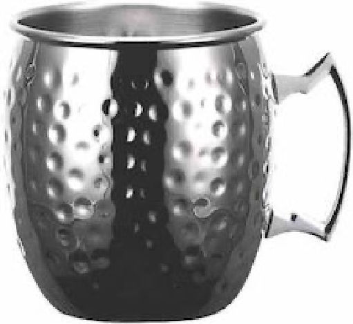 Homestyle Metallic Cup Silver 600ml Homestyle Metallic Cup Silver 600ml
