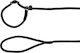 Flamingo Dog Leash/Lead Training Strap in Black color