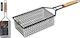 Coș de prăjit adânc de Servire Metalic cu Dimensiuni 53.5x14x7.5cm 1buc