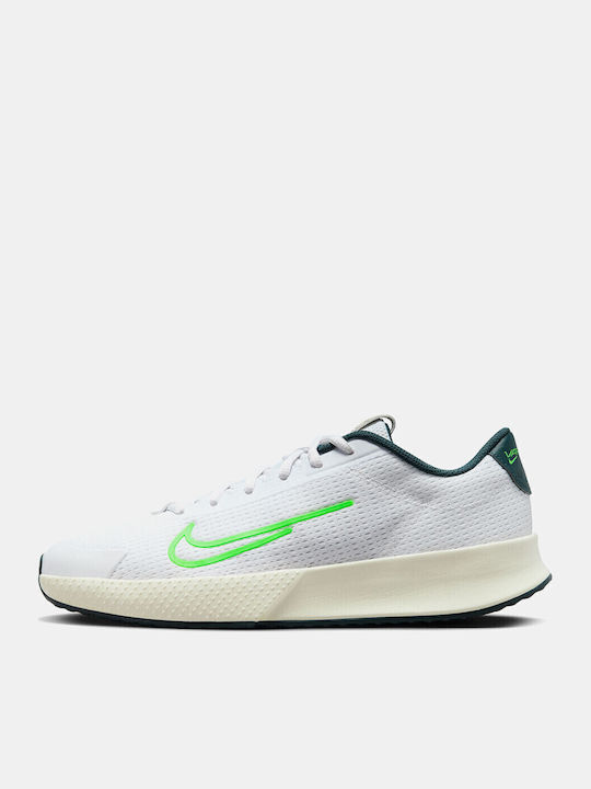 Nike Court Vapor Lite 2 Bărbați Pantofi Tenis Toate instanțele Albi