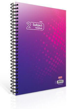 Smart Paper Spiral Caiet Cu dungi B5 2 de Subiecte Violet 1buc