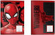 Διακάκης Τετράδιο Ριγέ Β5 40 Φύλλων Spiderman Πολύχρωμο