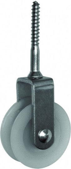 Vormann Stainless Steel Roller with Screw D30xH90mm 570505.0046
