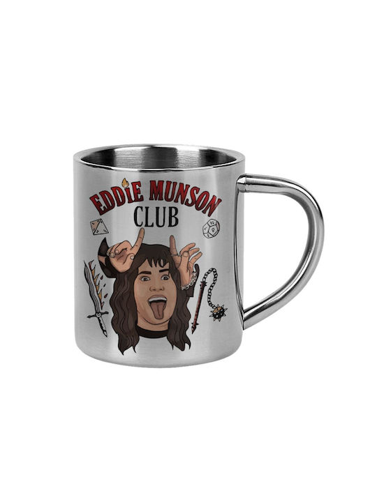 Koupakoupa Mug Metallic Silver 300ml