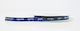 Riniotis Gro Band Monochrom Blau mit Breite 6mm
